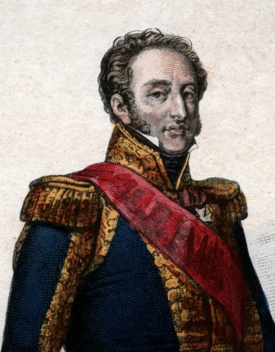 Portrait of Louis Gabriel Suchet, 1st Duc d